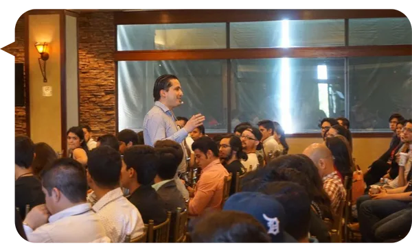 Damian Medina, conferencista para eventos corporativos sobre Desarrollo Organizacional